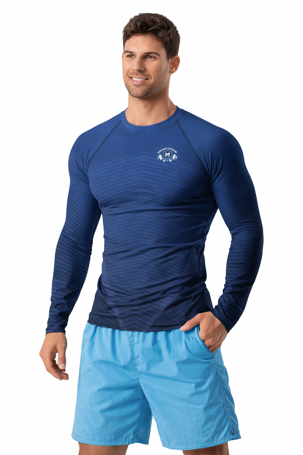t-shirt de compression - manches longues homme